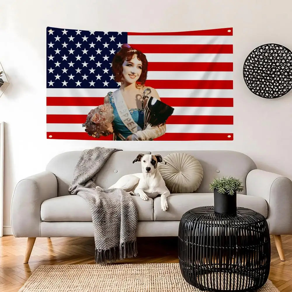 Chappell Roan Fan Flag – Wall Decor & Concert Banner Fan Flag Banner Axl
