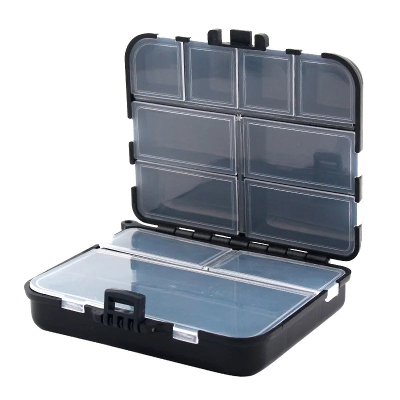 Mini Fishing Tackle Box – Hook, Spoon & Bait Storage Case Fishing Tackle Box Axl A