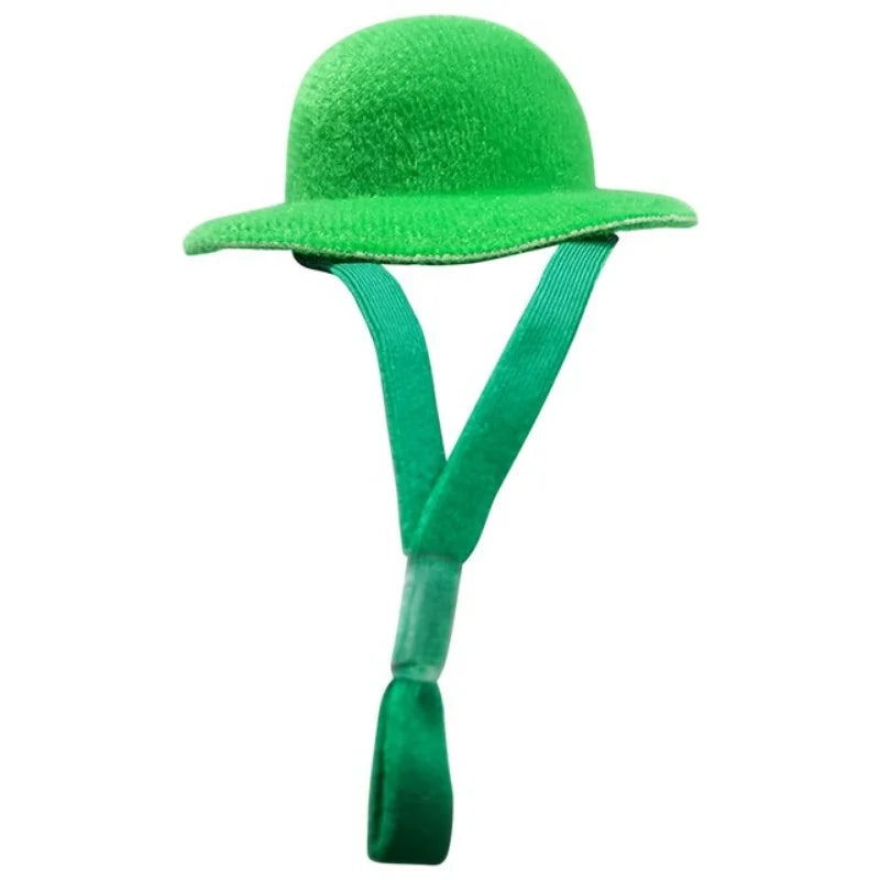 Chicken Hat for Hens & Small Pets – Adjustable Costume Top Hat Pet Costume Hat Axl green