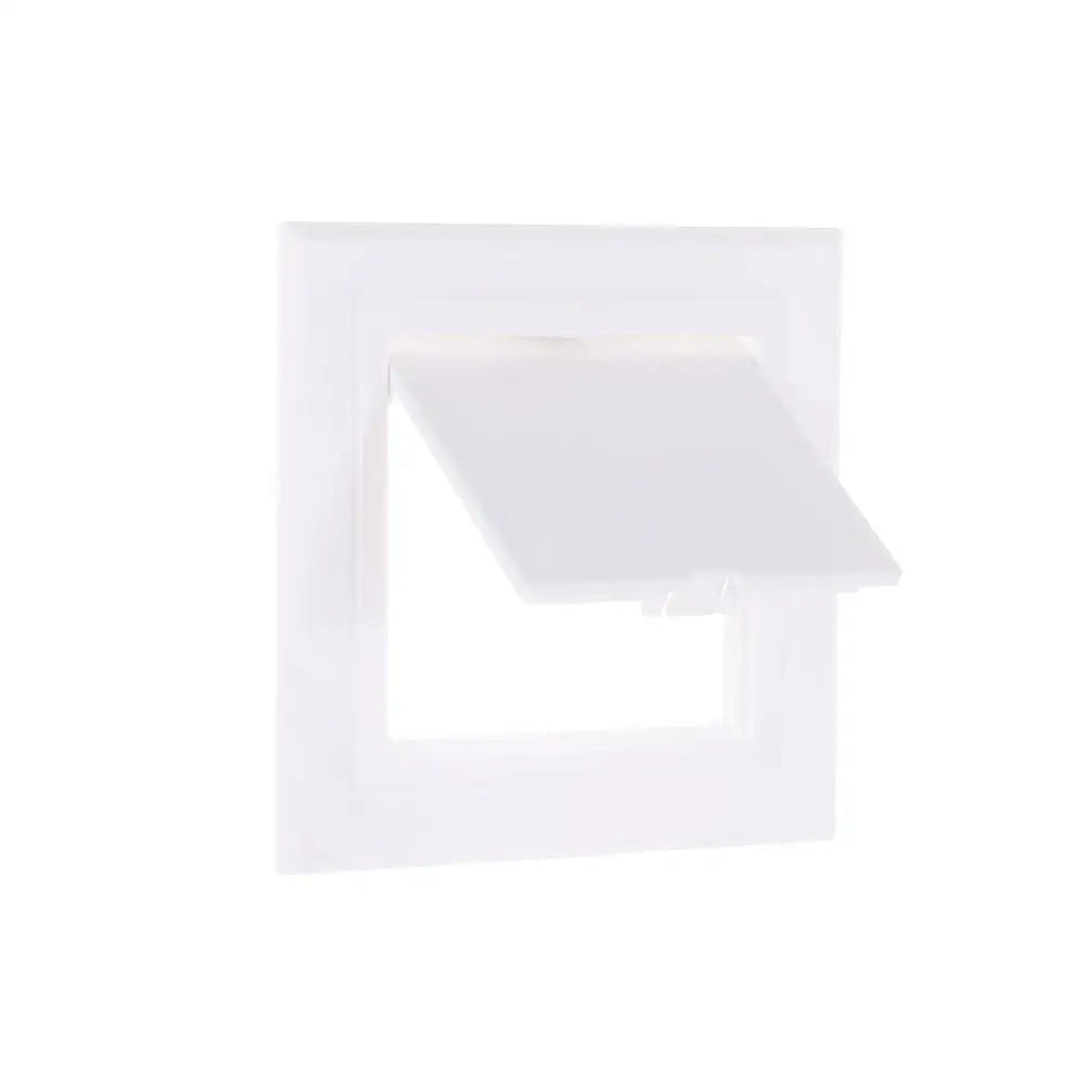 White Hinged Access Hatch Panel – ABS Plastic Wall & Ceiling Access Hatch Panel Axl 100x100mm