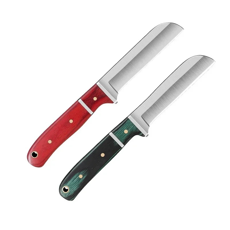 PLYS Stainless Steel Peeler Knife with Wood Handle | 16cm Peeler Knife Axl