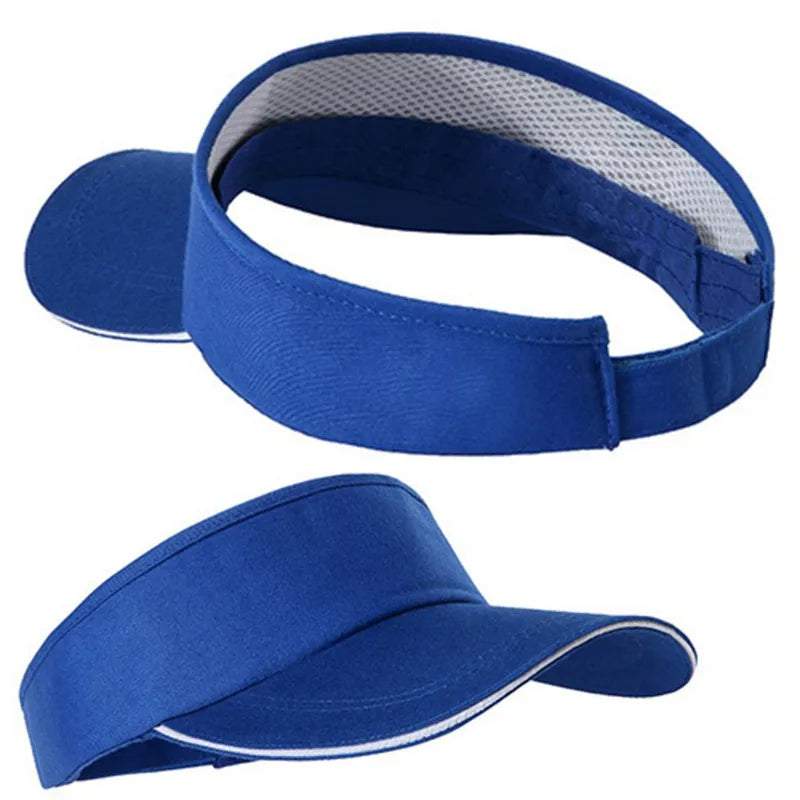 Adjustable Unisex Sun Visor Cap – Breathable Sport Golf Hat Sport Visor Cap Axl