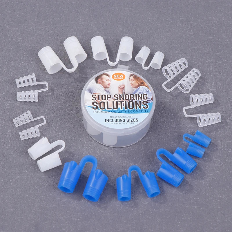 Silicone Nasal Dilators 4/8 Pcs – Nose Breathing Aid for Sleep Nasal Dilator Axl