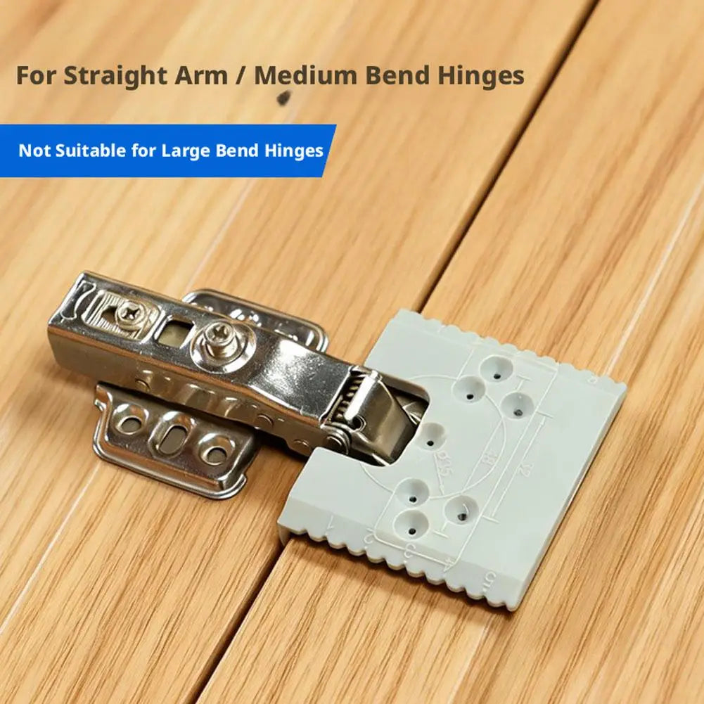 35mm Hinge Jig – Magnetic Cabinet Door Drilling Template Hinge Installation Jig Axl