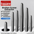 6-Pc Square Groove Broken Screw & Bolt Extractor Set | CR-V Screw Extractor Set Axl China Mainland