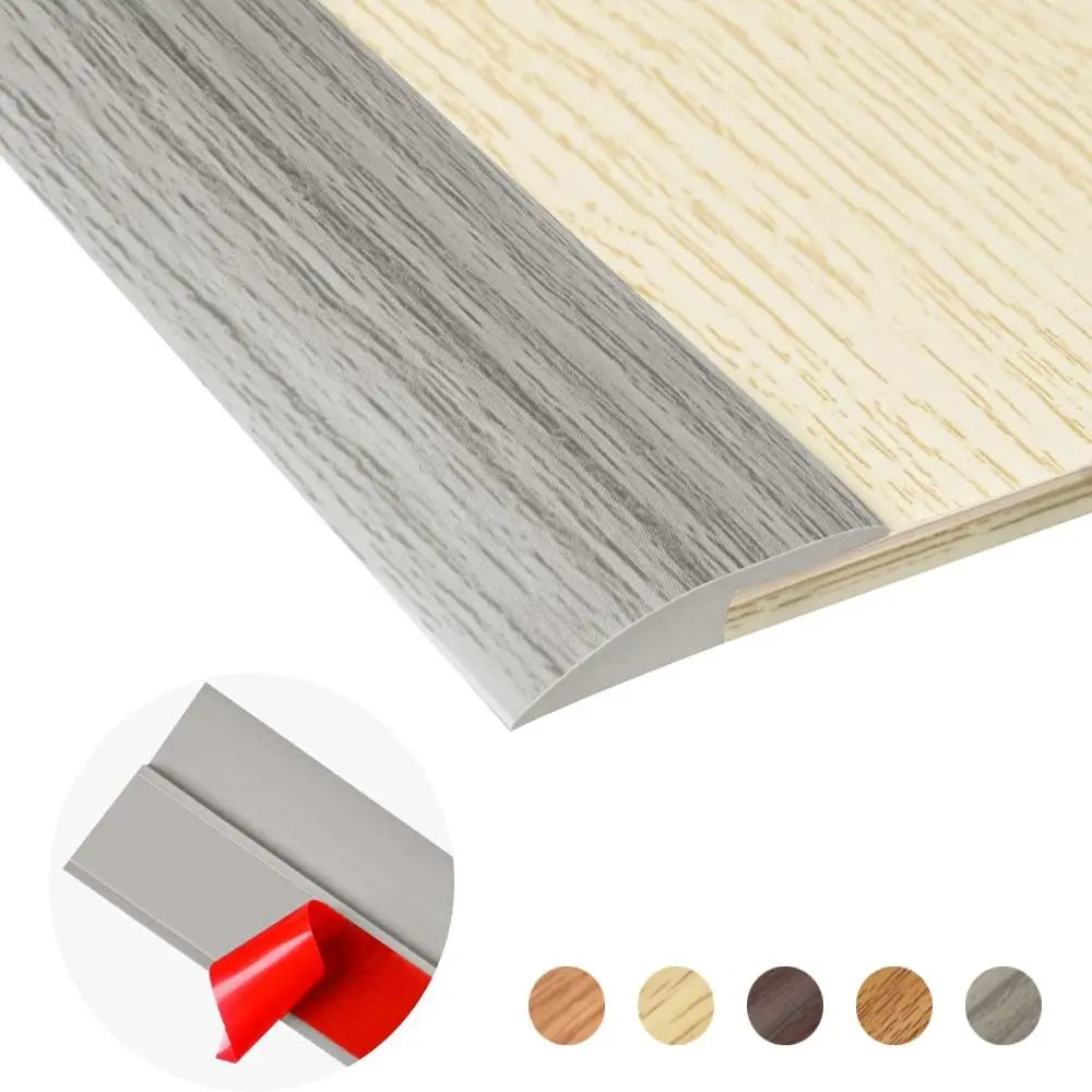 Self-Adhesive PVC Floor Transition Strip – 100cm Threshold Cover Floor Transition Strip Axl