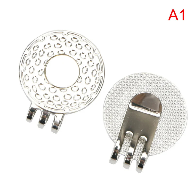 Magnetic Golf Hat Clip & Ball Marker – Zinc Alloy Accessory Golf Hat Clip Axl A1