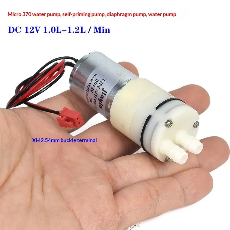 12V Mini Diaphragm Water Pump – Self-Priming DIY & Garden Mini Water Pump Axl