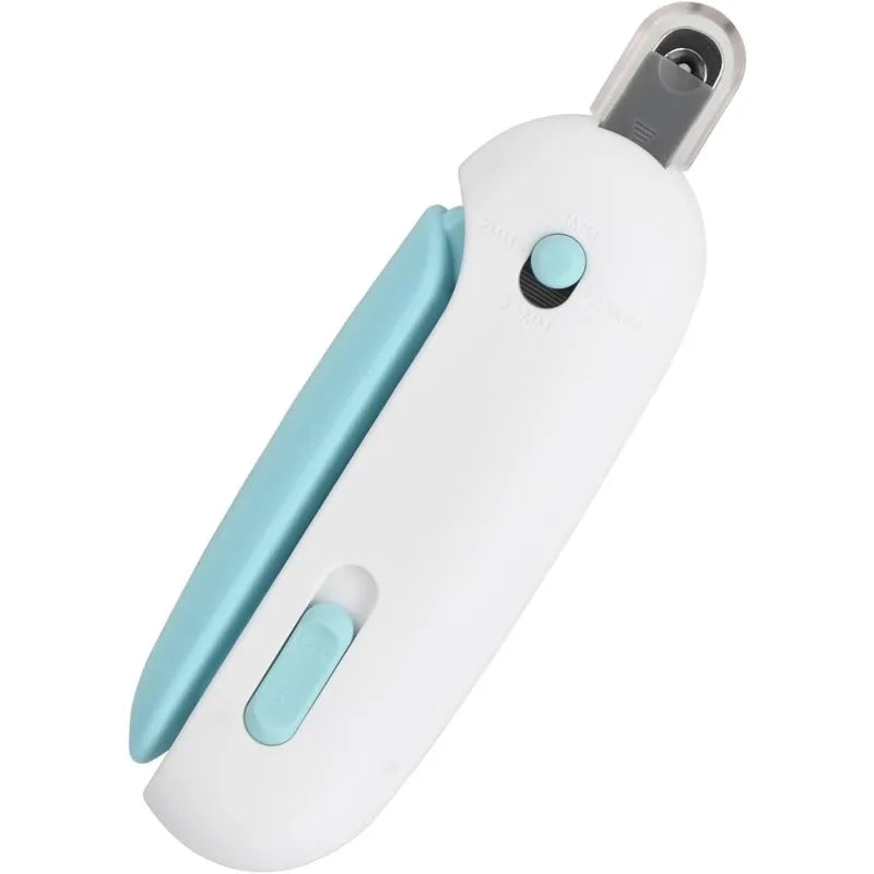 Professional Cat & Dog Nail Clippers with Adjustable Guard – Blue Pet Nail Clippers Axl