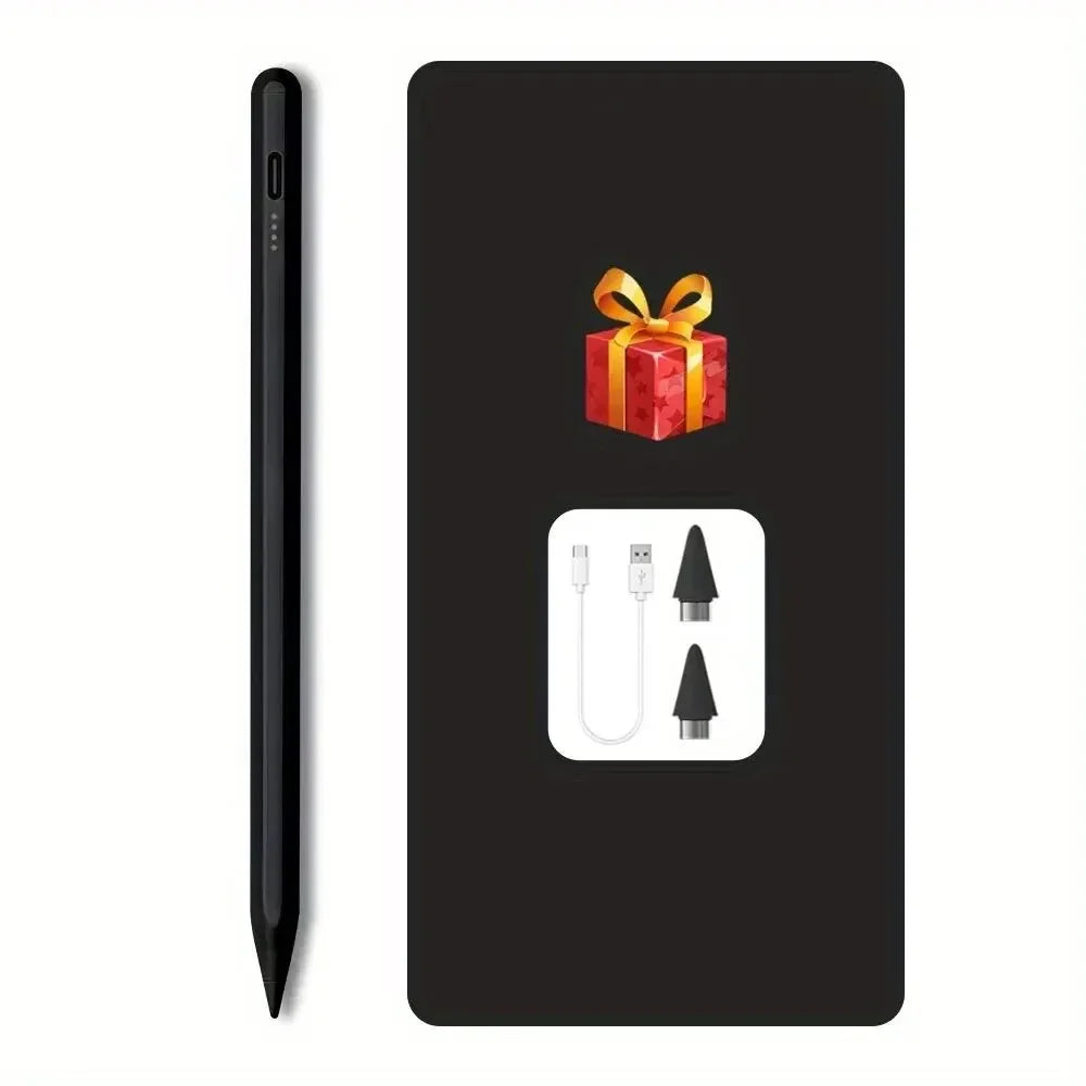 Universal Magnetic Stylus Pen for iPad, Android & Tablets Capacitive Stylus Pen Axl black