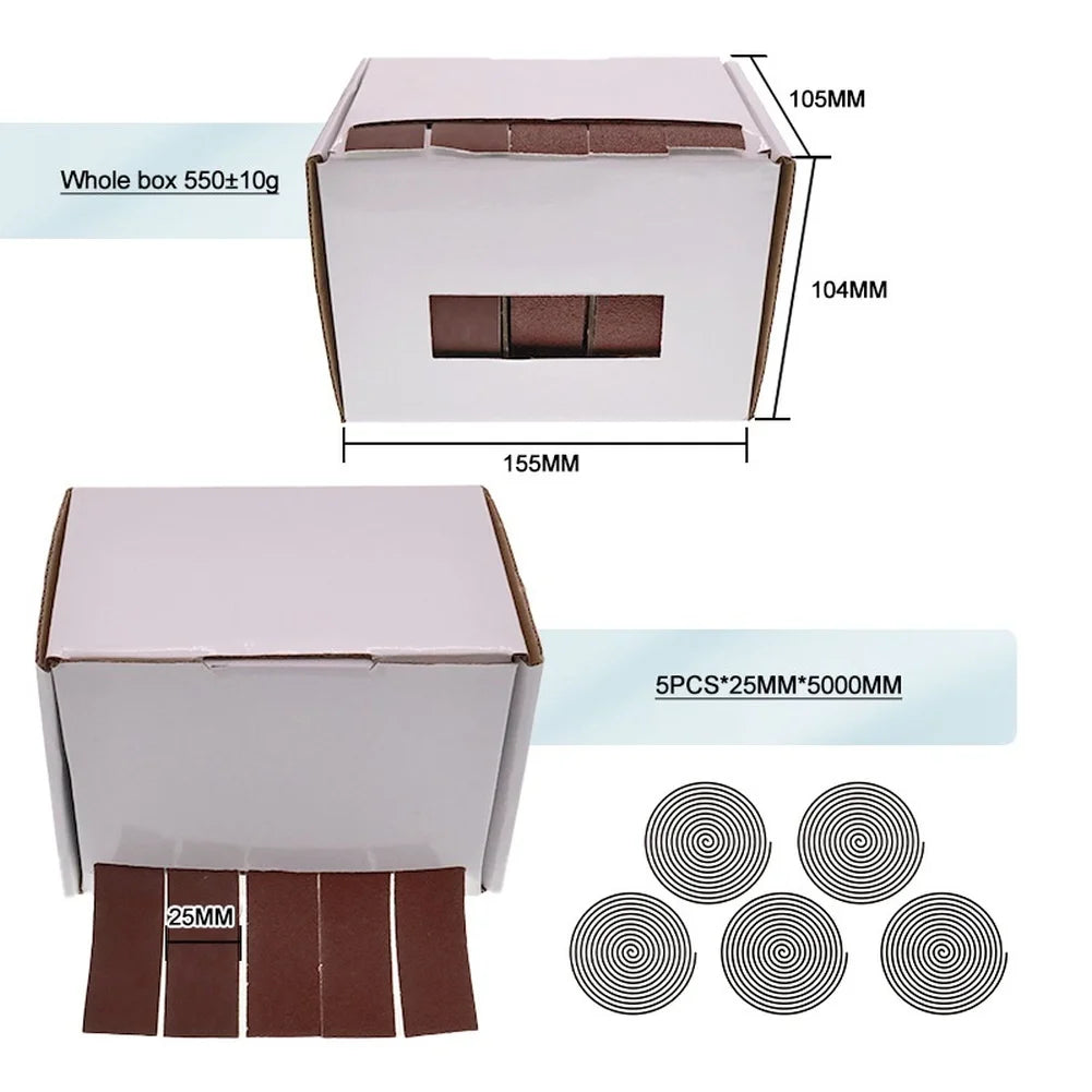 Pull-Out Sandpaper Roll – Aluminum Oxide for Wood Metal & Auto Abrasive Sandpaper Roll Axl
