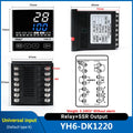 CKCTINNER YH6 PID Temperature Controller – SSR & 4-20mA Output PID Temperature Controller Axl YH6-DK1220