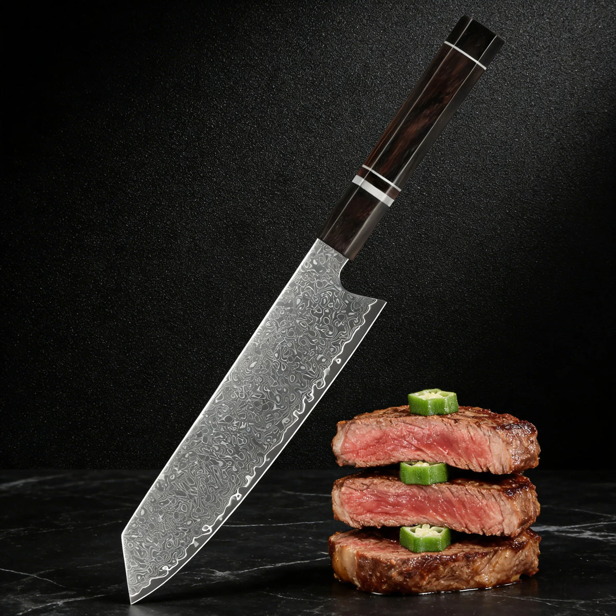 67-Layer Damascus Steel Kiritsuke Chef Knife Set – 1/2/3 Pcs Damascus Chef Knife Axl Kiritsuke Knife-1PC