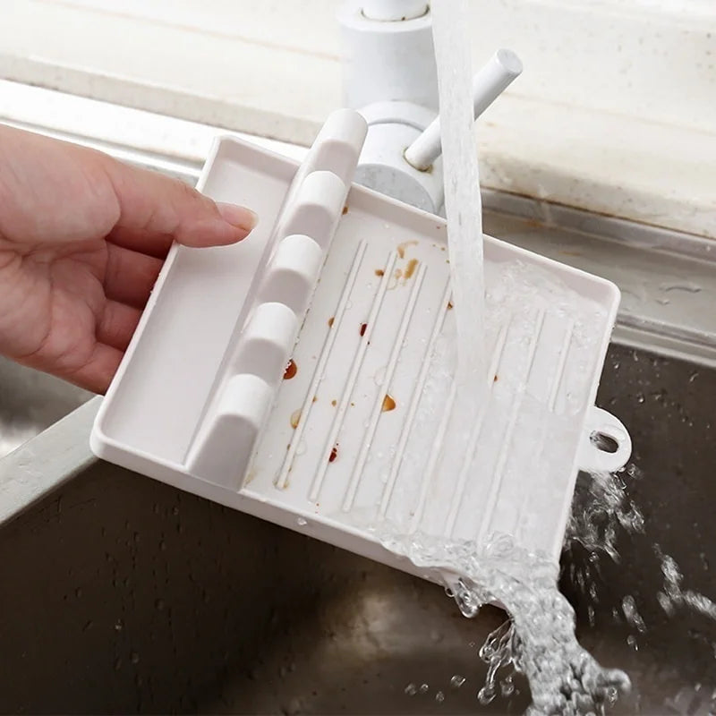 Kitchen Spoon Holder & Spatula Rest – Non-Slip Utensil Rack Utensil Spoon Rest Axl