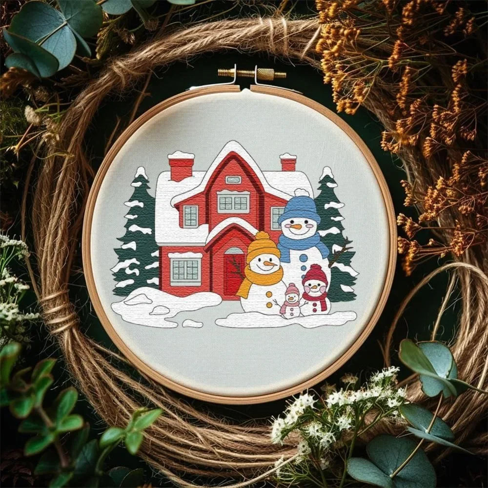 Water Soluble Embroidery Patterns – 4 Sheets, 21 Christmas Designs Embroidery Pattern Kit Axl