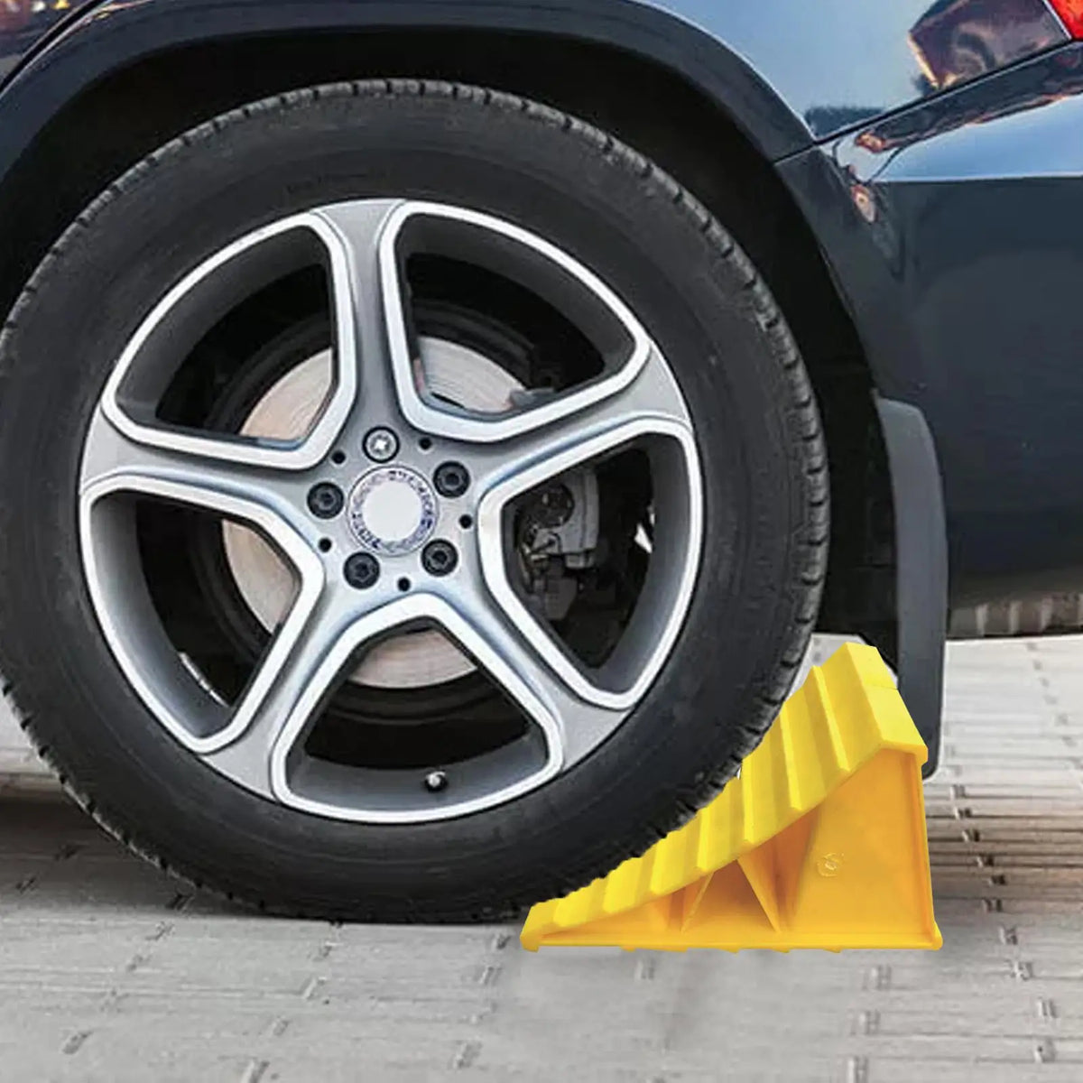 Portable Tire Chock – Anti-Slip Wheel Stopper for Car & Trailer Wheel Chock Axl