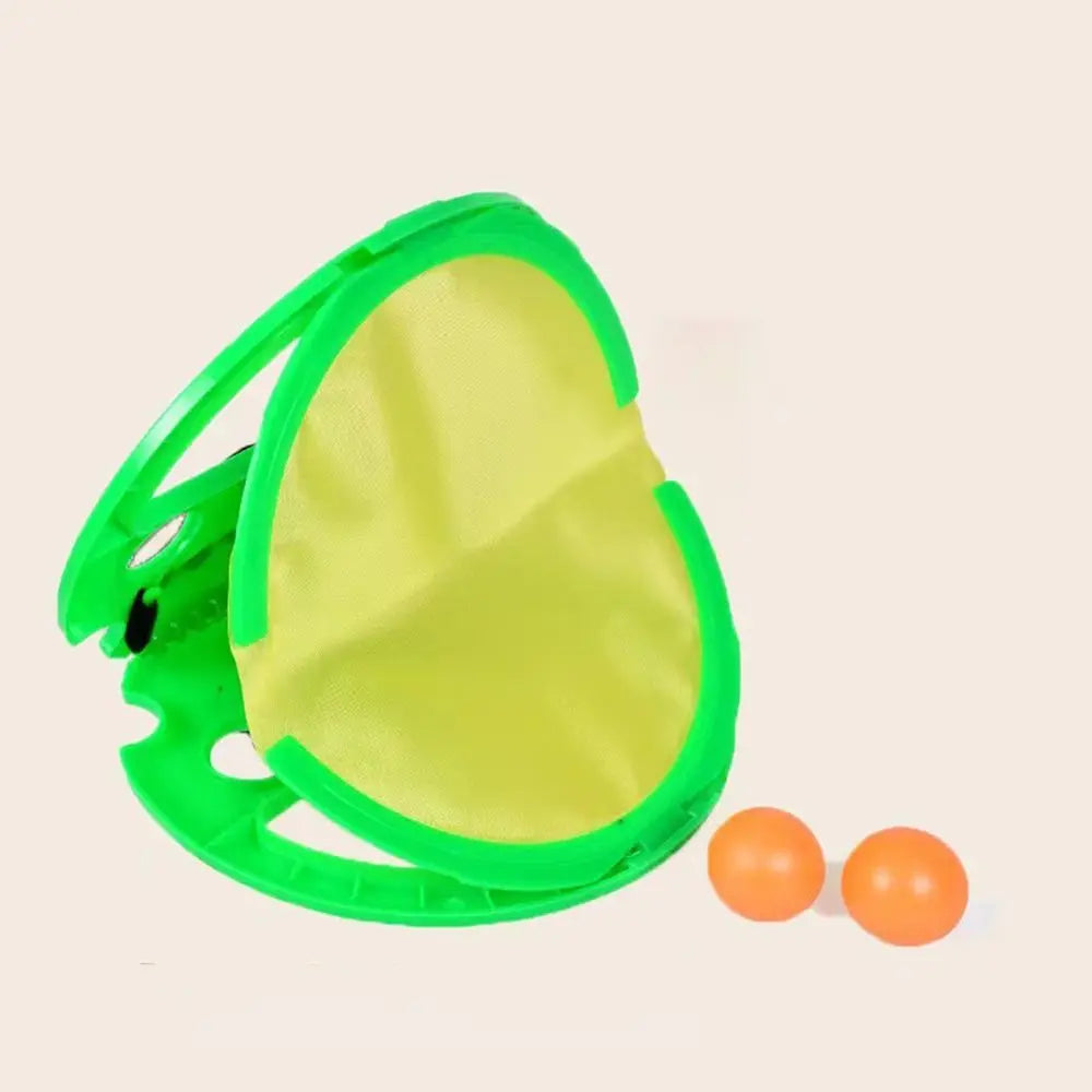 Outdoor Toss & Catch Ball Racket Set – Family Game Toy Outdoor Catch Game Axl Green