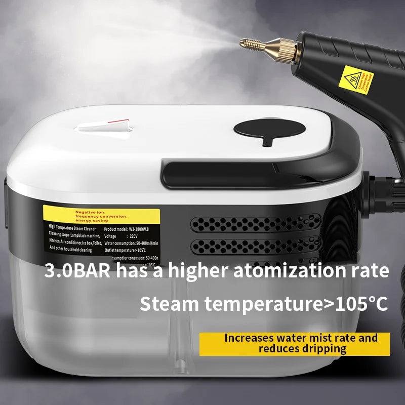 BALASHOV Handheld Steam Cleaner – Kitchen, Car & Home Handheld Steam Cleaner Axl