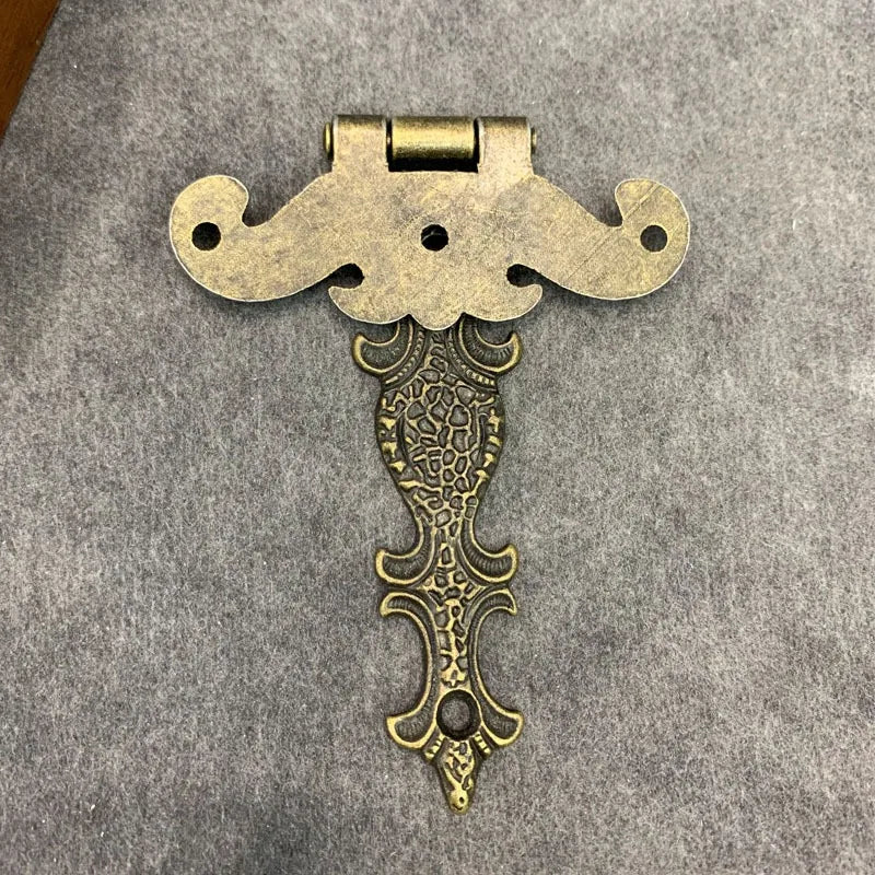 Vintage Brass Butt Hinges for Jewelry Box & Cabinet (2 Pcs) Decorative Cabinet Hinges Axl