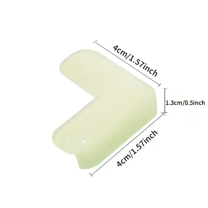 4-Pack Glow-in-the-Dark Corner Protectors | Furniture Edge Guards Furniture Corner Guards Axl