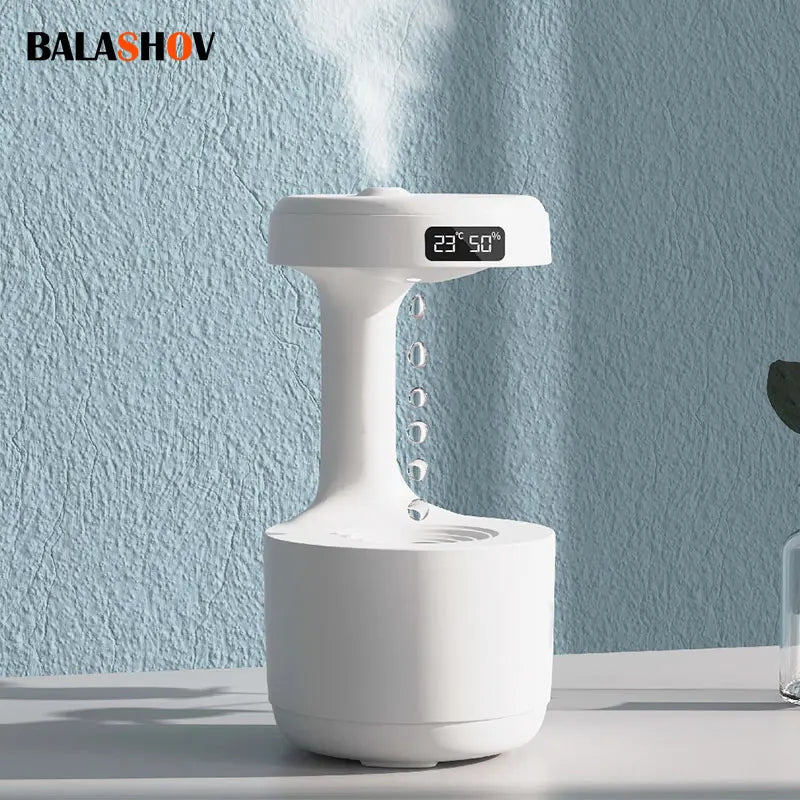 BALASHOV Anti-Gravity Ultrasonic Cool Mist Humidifier + LED Light Ultrasonic Humidifier Axl