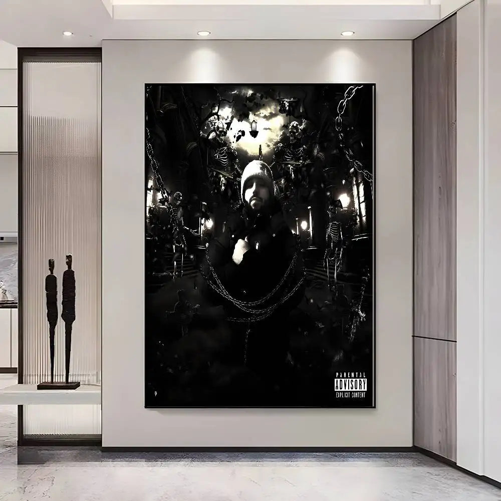O-Odetari Rapper HD Poster | Self-Adhesive Waterproof Wall Art Wall Art Poster Axl z1 15X20cmNoframe