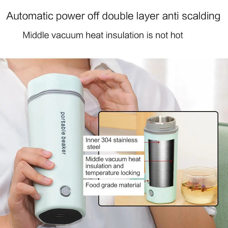 BALASHOV Portable Electric Travel Kettle 350ml – Dual Voltage Electric Travel Kettle Axl