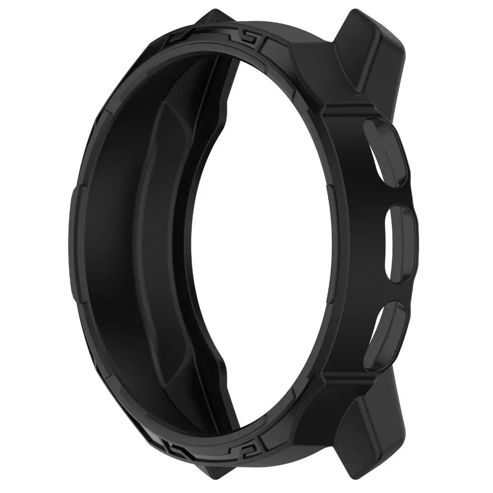 TPU Bezel Case & Screen Protector for Suunto 9 Peak Pro Watch Bezel Case Axl black