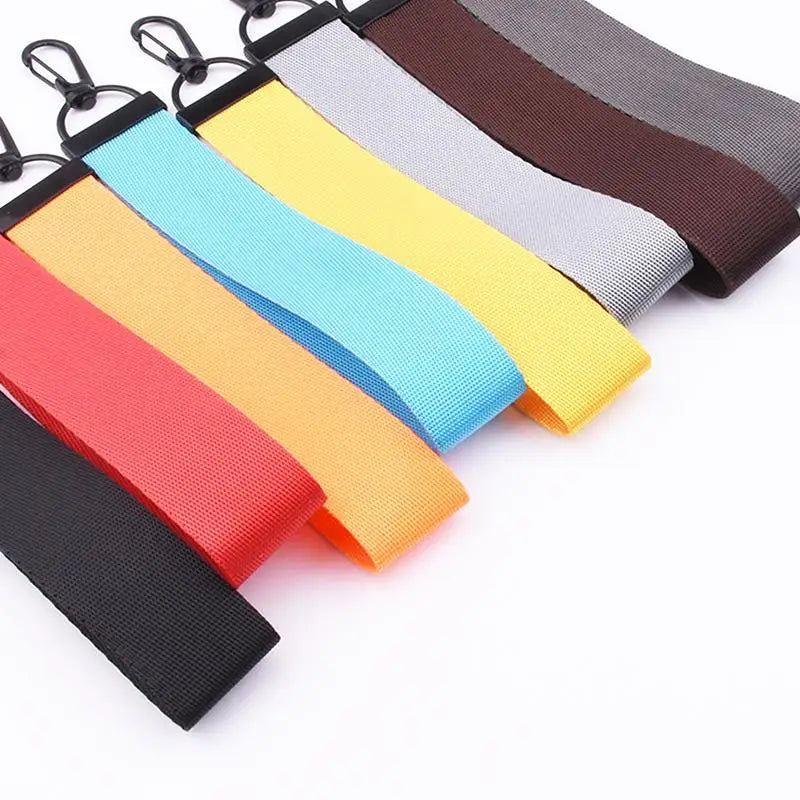 Nylon Webbing Keychain Lanyard – Phone, Bag & Car Key Ring Keychain Lanyard Axl