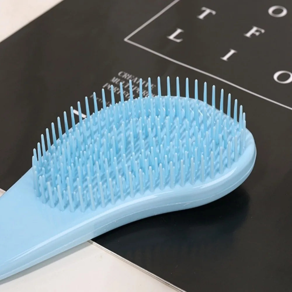 Anti-Static Massage Hair Brush – Dry & Wet Detangling Comb Massage Hair Brush Axl