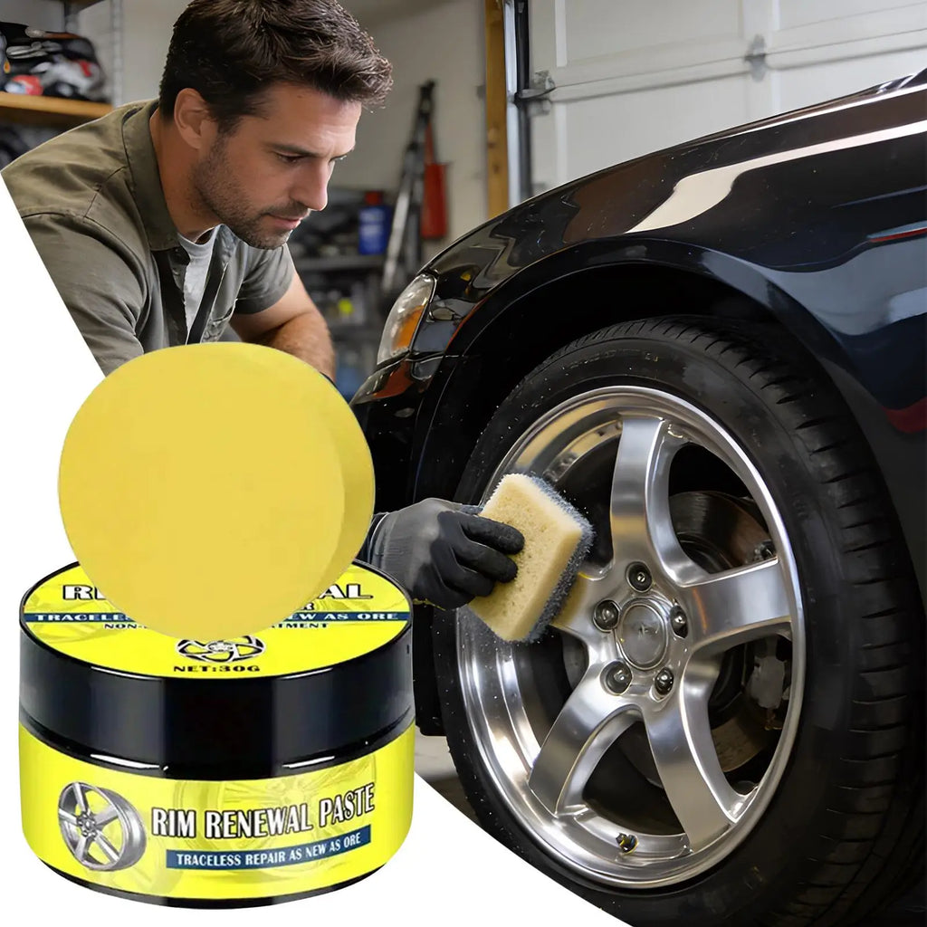 Wheel Hub Scratch Repair & Rim Polishing Paste | Rust Removal Rim Polishing Paste Axl Default Title