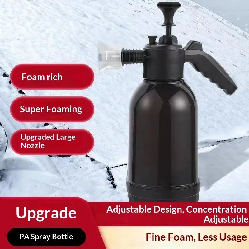 HOMEFISH 2L Pneumatic Foam Sprayer – Car Wash High-Pressure Bottle Foam Pressure Sprayer Axl