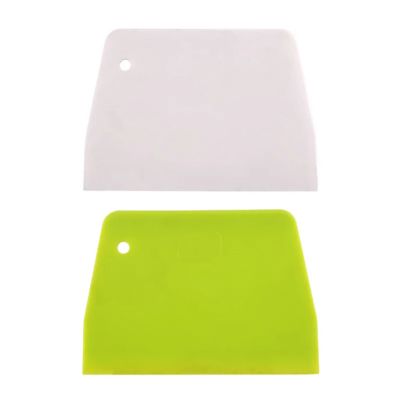 Plastic Dough Scraper & Pastry Cutter – Cake Divider Tool Pastry Dough Scraper Axl