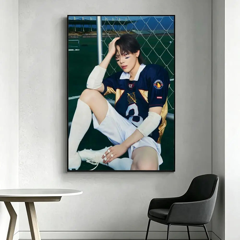 J-Pop Idol N-Nicholas HD Art Poster | Waterproof Wall Decor Wall Art Poster Axl White12 15X20cmNoframe