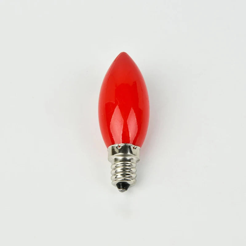 LED Altar Candle Bulb E12/E14 Red Temple Decorative Lamp Decorative LED Bulb Axl
