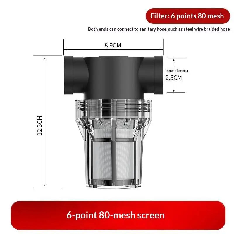 Garden Irrigation Prefilter 1/2" 3/4" 1" | Drip & Sprinkler System Irrigation Prefilter Axl 3I4 Inch 80Mesh