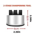 Hands-Free Knife Sharpener with Suction Base | All Knives Knife Sharpener Axl 2 card slots S