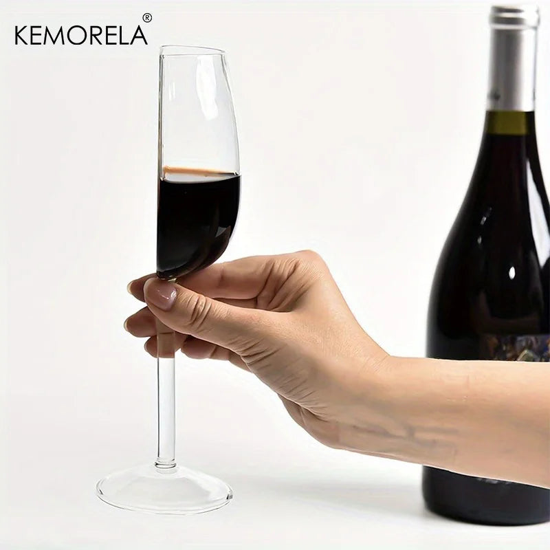 European Novelty Wine & Champagne Glass Set | KEMORELA 1/2 PCS Wine Glass Set Axl