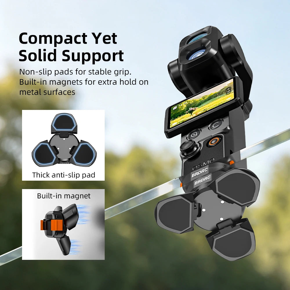 DJI Pocket 3/4/4 Pro Foldable Magnetic Charging Desktop Stand Camera Desktop Stand Axl