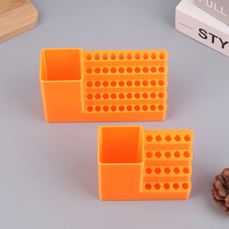Drill Bit Organizer 20/50 Hole Screwdriver Bit Holder Stand Drill Bit Organizer Axl