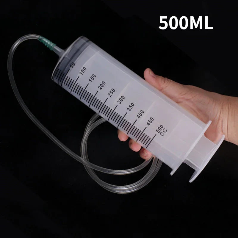 Large Reusable Syringe Pump 350ml/500ml – Oil, Fluid & Feeding Syringe Pump Axl