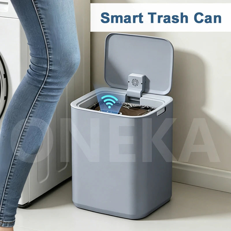 22L Smart Sensor Trash Can with Bag Retainer | Kitchen & Bath Smart Sensor Bin Axl