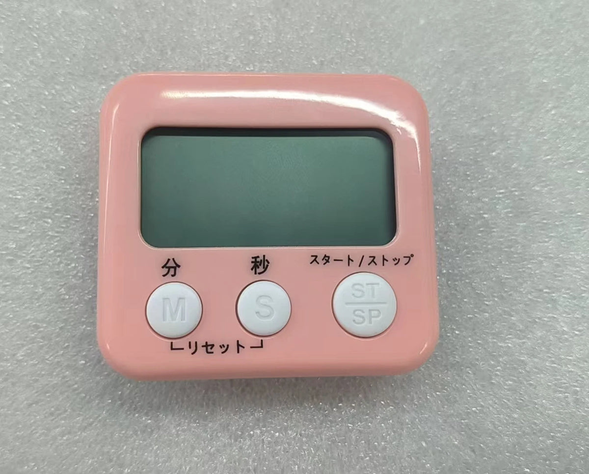 KT THERMO Digital Kitchen Timer – LCD Magnetic & Wall Mount Digital Kitchen Timer Axl Pink