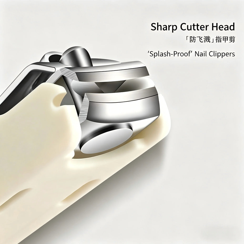 PLYS Stainless Steel Nail Clipper Set – Splash-Proof + Storage Nail Clipper Set Axl