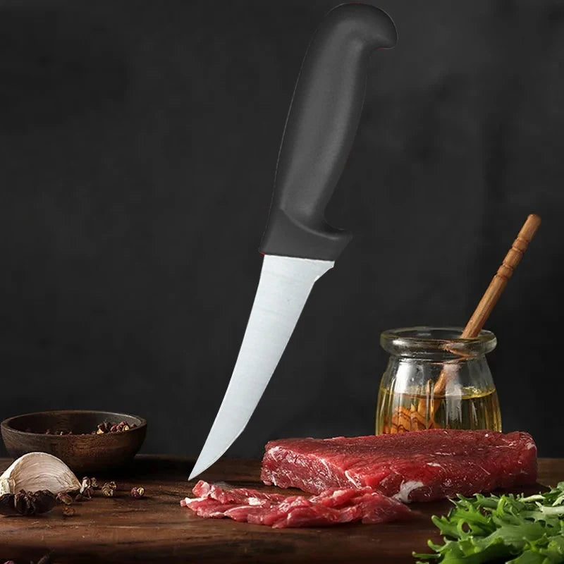 Professional Boning Knife – Sharp Stainless Steel Butcher Knife Boning Knife Axl 1pcs C