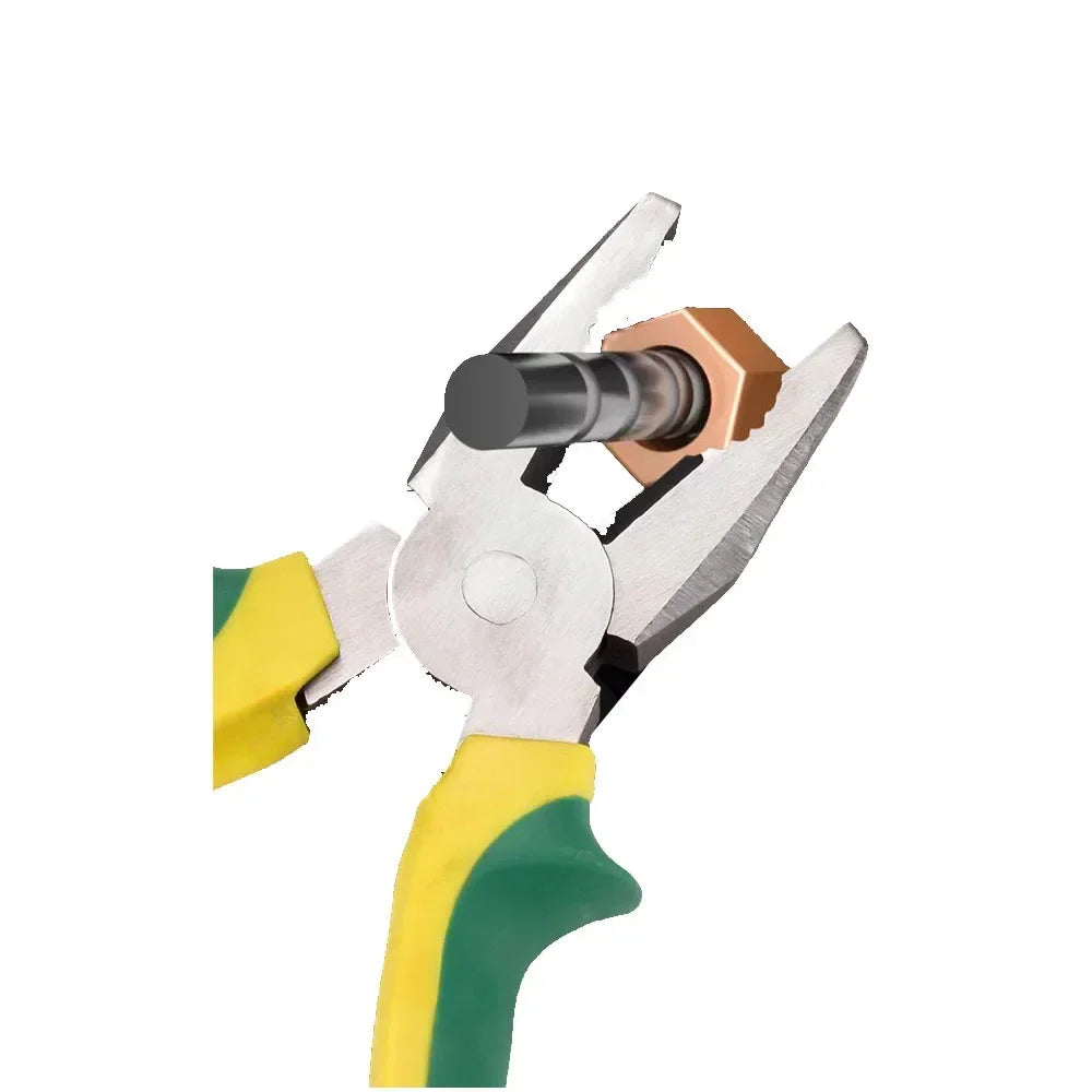 3-Pc 6" Ergonomic Pliers Set – Wire, Diagonal & Needle Nose Pliers Set Axl