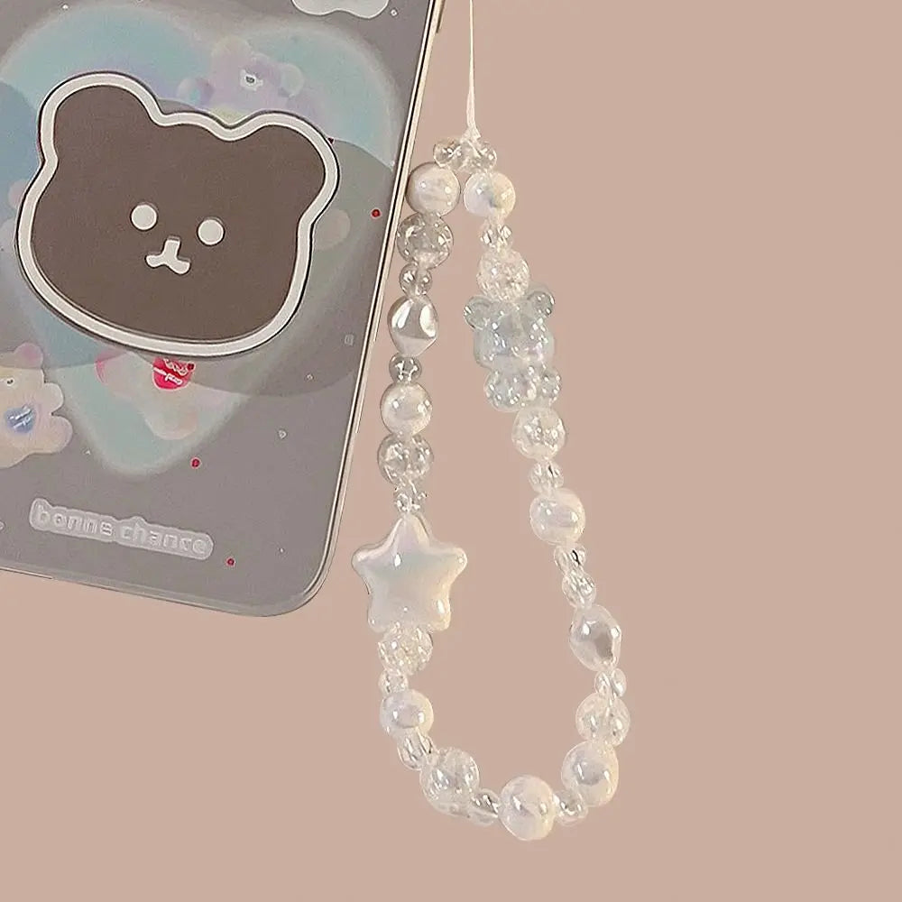 Beaded Boho Phone Lanyard – Anti-Loss Strap & Keychain Phone Wrist Lanyard Axl 3