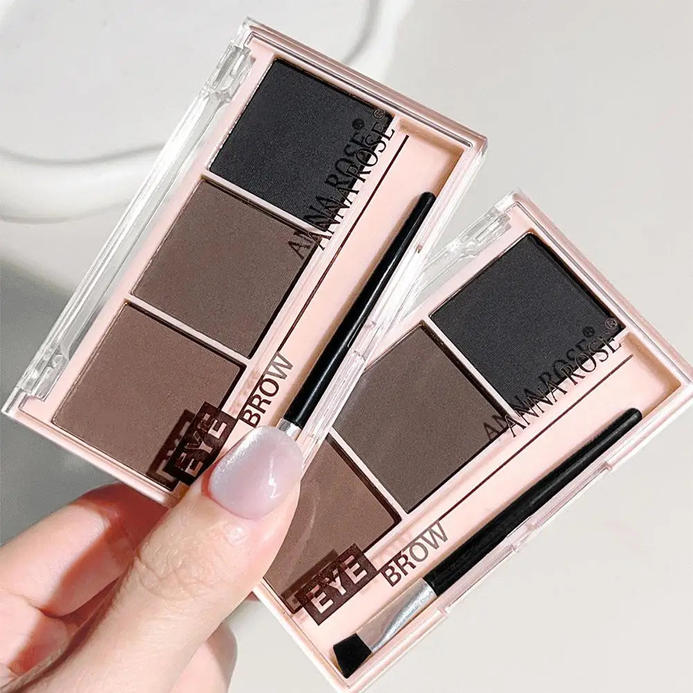 3-Color 3D Eyebrow Powder – Waterproof & Long-Lasting Eyebrow Powder Axl