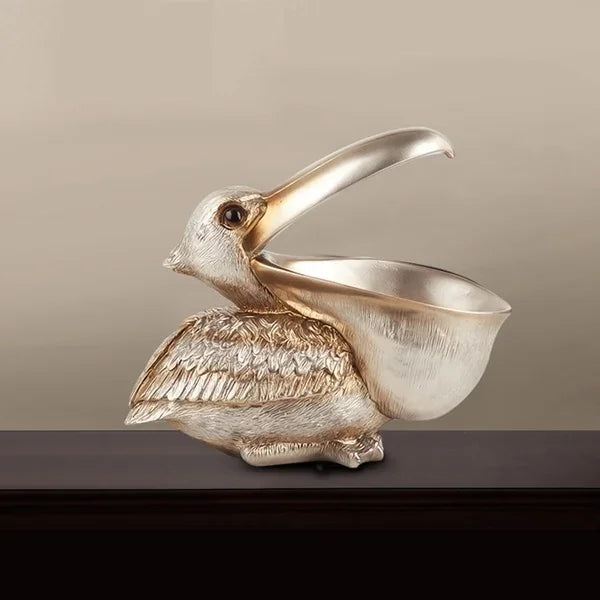 Pelican Bird Resin Desk Organizer | Novelty Home Storage Novelty Desk Organizer Axl