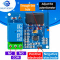 DC 12V AC Current Detection Sensor Module – 5A Overcurrent Switch Current Sensor Module Axl Default Title